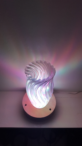 Wave Lamp 3D Print 176530