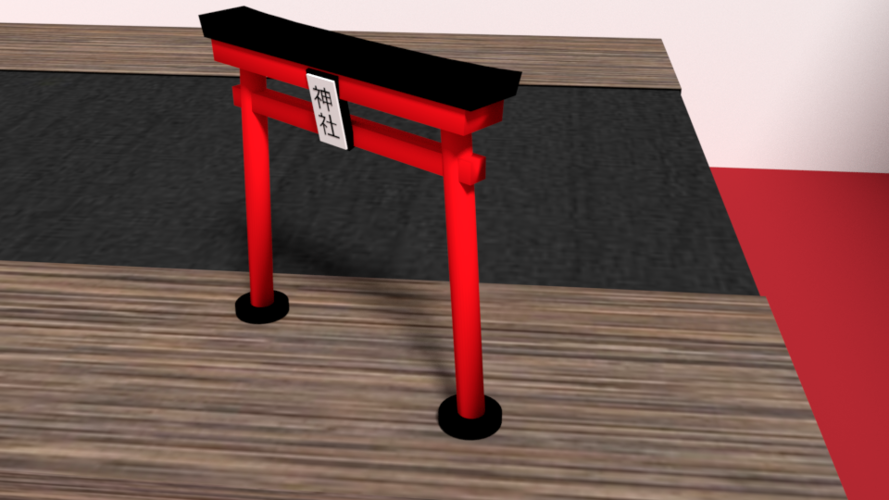 Torii - japanese gate 3D Print 176538