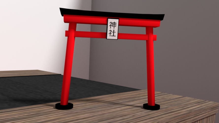 Torii - japanese gate 3D Print 176539
