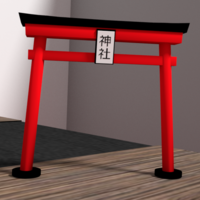 Torii - japanese gate - Thumbnail 3