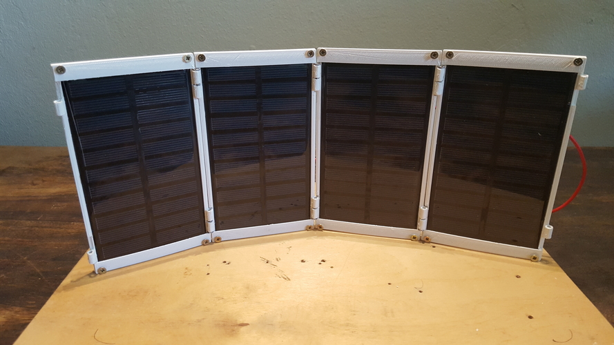 Solar Panel Holder 3D Print 176734