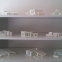Mid Century House Design 1 KIT - N-Scale (1:160) - Thumbnail 7