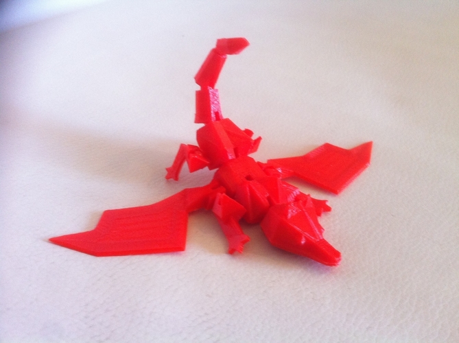My Pet Dragon - Jointed - No support 3D Print 176791