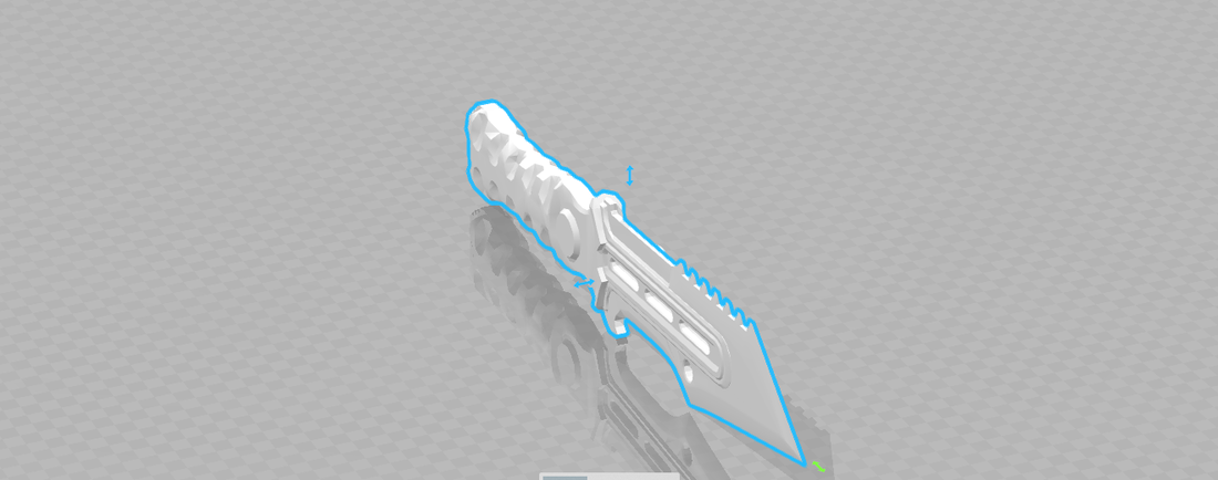 COMBAT KNIFE 3D Print 176877