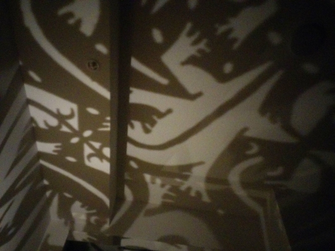 Escher Lizard Silhouette Lampshade 3D Print 176937