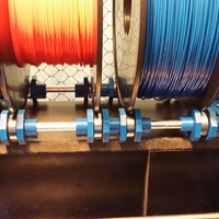 Small Filament bearing/rail system 3D Printing 17701