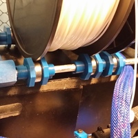 Filament bearing/rail system - Thumbnail 3