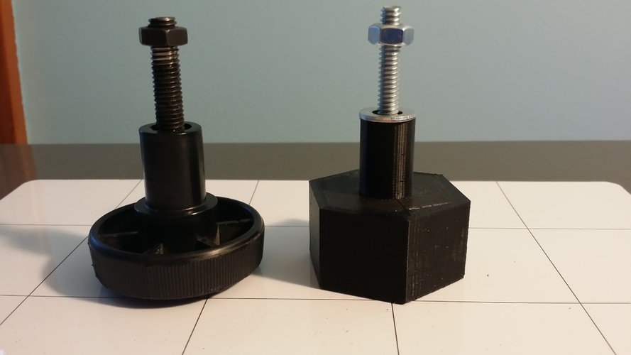 Speaker stand tension knob replacement 3D Print 17704