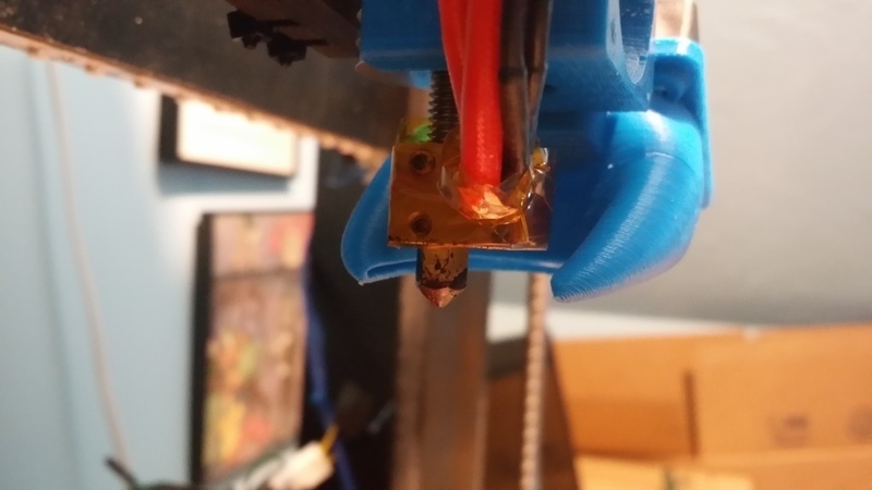 E3D 40mm fan mount with part fan mount