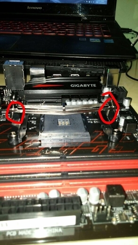 AMD3 to AMD4 cooler mount adapter 3D Print 177183