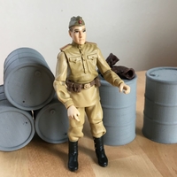 Oil drums (1:18 scale) - Thumbnail 1