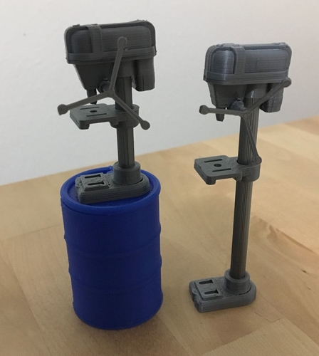 Drill Presses (1:18 scale) 3D Print 177232