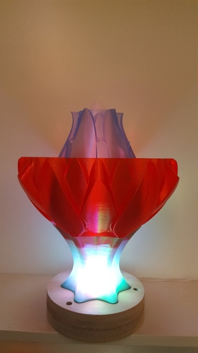 Flower Lamp 3D Print 177259