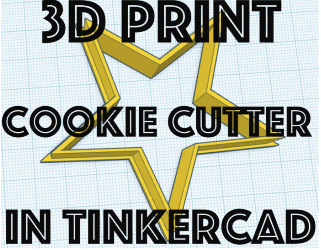 Cookie Cutter Design Process 3D Print 177348