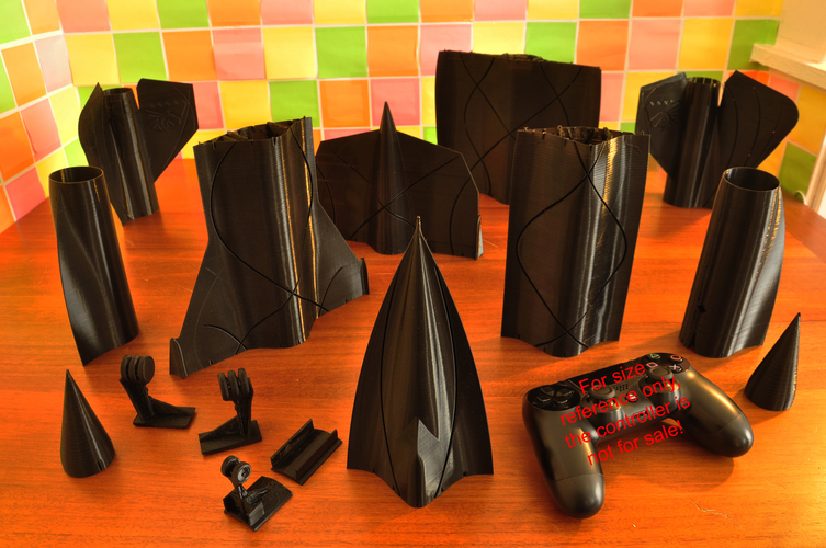 SR71 Blackbird - Complete.  Now With Undercarriage! 3D Print 177560