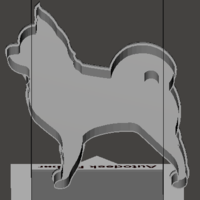 Small Chihuahua Cookie Cutter 3D Printing 177646
