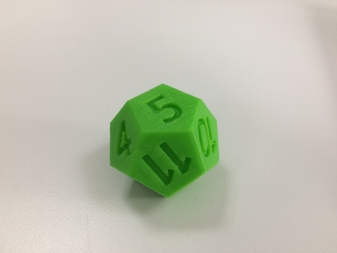 Dice 12 sides 3D Print 177661