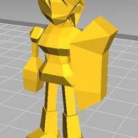 Yuffie  Low Poly - Thumbnail 1