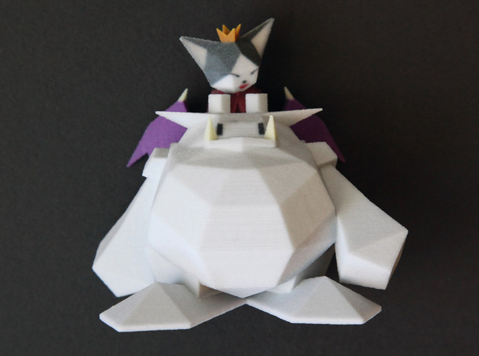 Cait Sith Low Poly