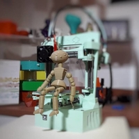 Small Poly Puppet 3D Printing 177786