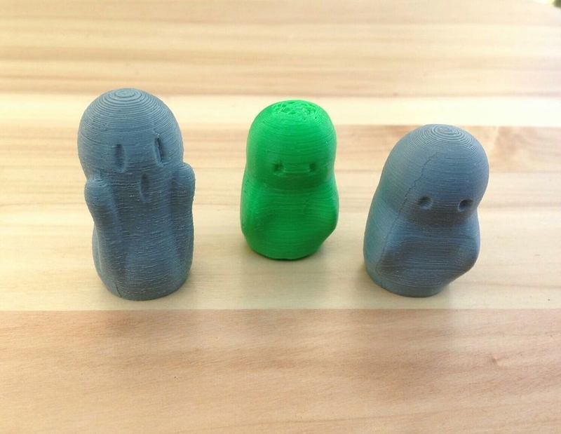 Ghost finger puppet