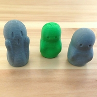 Small Ghost finger puppet 3D Printing 177792