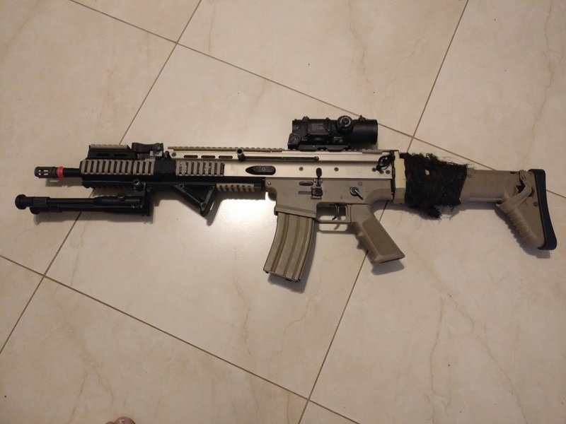 SCAR Extended Rails