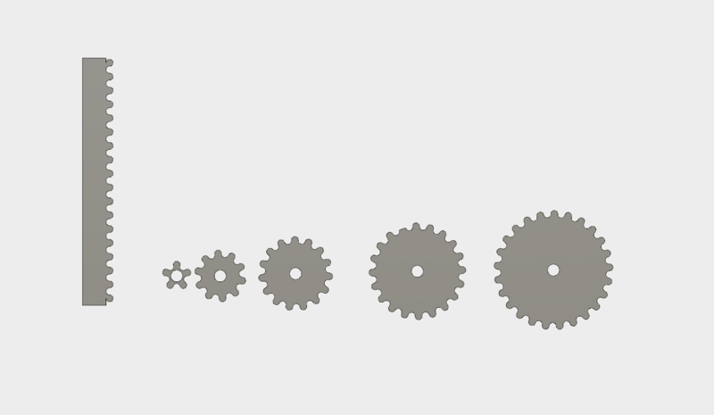 3D modelling Gear Ratio Lesson 
