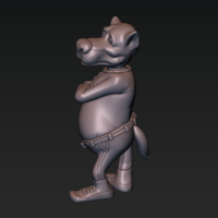 Cartoon Wolf - Thumbnail 5
