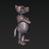 Cartoon Wolf - Thumbnail 9