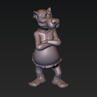 Cartoon Wolf - Thumbnail 11