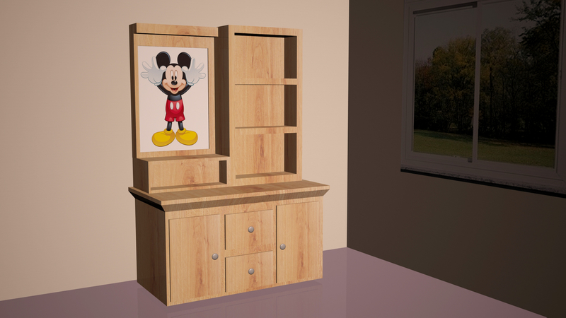 Wooden Dressing Table