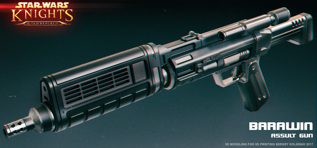 Baragwin assault gun 3D Print 178314