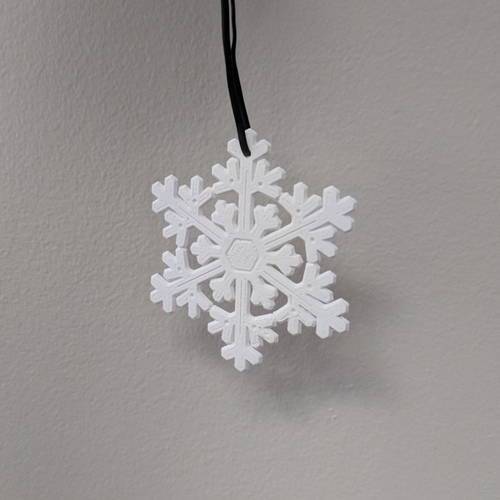 snowflake 03 3D Print 178319
