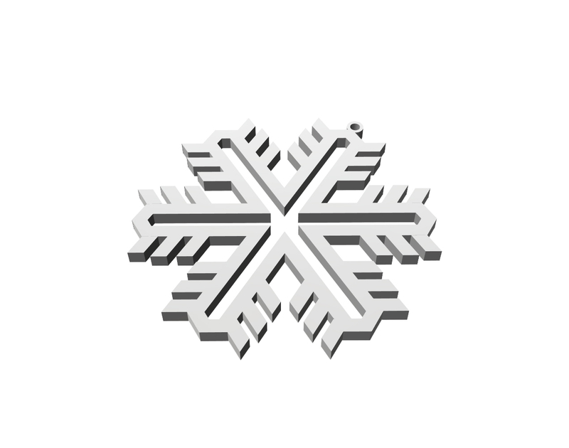 Christmas Snowflake Ornament_1