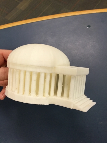 3D Washington Monuments Lesson