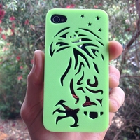 Small American Eagle Iphone Case 5/5s 3D Printing 178417
