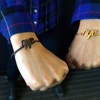 Wire New York City (NYC) Bracelet - Thumbnail 3