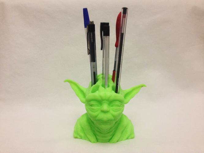 Yoda Pen Holder 3D Print 178458