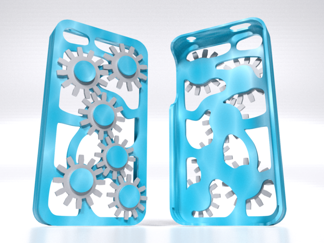 Mechanical Gear Iphone Case 4/4s 3D Print 178467