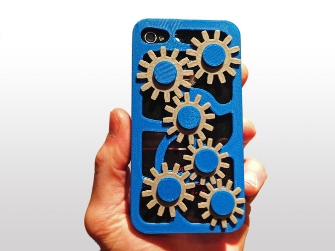 gewicht Verwoesten Stout 3D Printed Mechanical Gear Iphone Case 4/4s by Custom 3D Printing | Pinshape