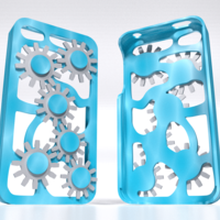 Mechanical Gear Iphone Case 5/5s - Thumbnail 1