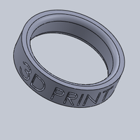 3D Print Ring - Thumbnail 1