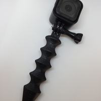 Small Kubotan GoPro Handle 3D Printing 178544