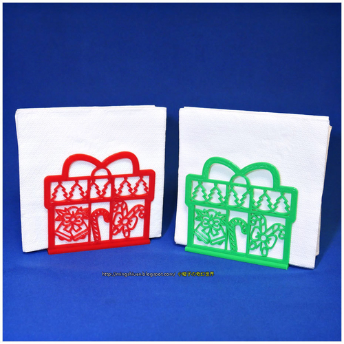 Christmas napkin holder 3D Print 178555