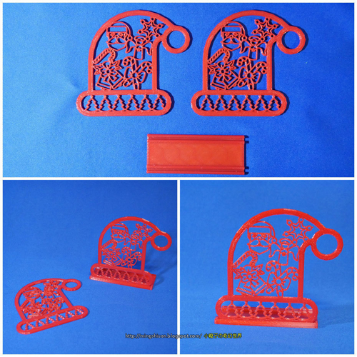 Christmas napkin holder 3D Print 178556