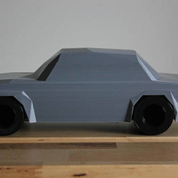 Low Poly 1973 BMW 2002 Turbo - Thumbnail 1