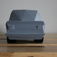 Low Poly 1973 BMW 2002 Turbo - Thumbnail 3