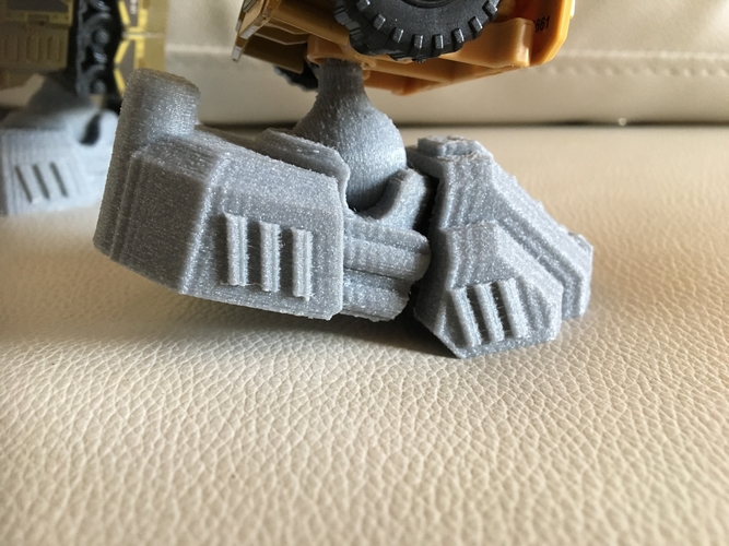Jointed Combiner Wars feet  3D Print 178616