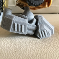 Small Jointed Combiner Wars feet  3D Printing 178616
